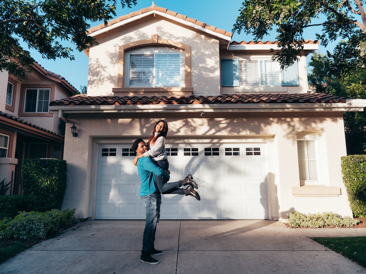 Happy home buyers