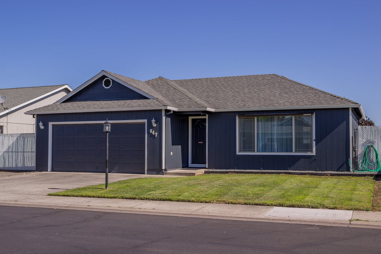 Modest home in Springfield, Oregon